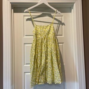 SOLID & STRIPED Yellow Lemon Dress